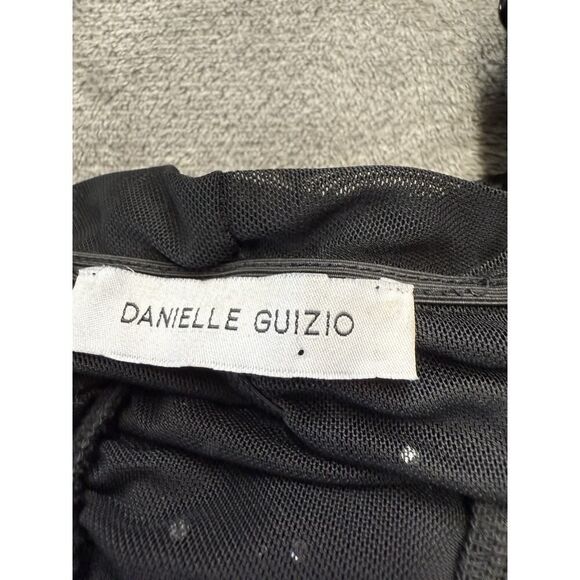 Danielle Guizio Lynx Embellished Mesh Dress XS Jennie Blackpink Mini crystal - Picture 12 of 13